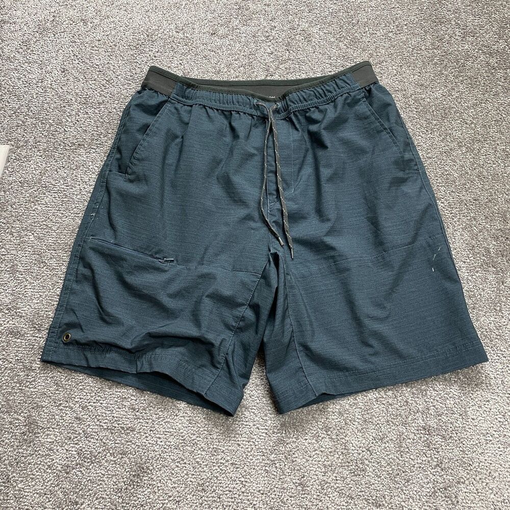 Columbia Hiking Shorts Men Medium Dark Gray Sports Outdoor Active Camping Casual